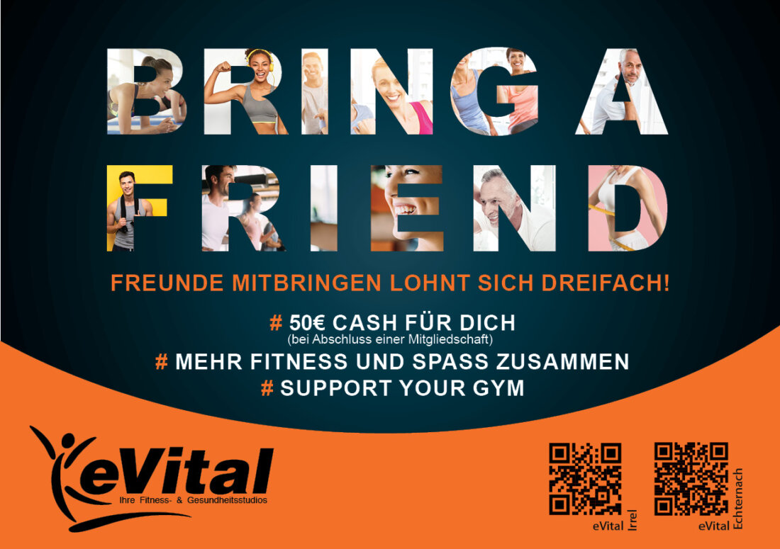 Verzehraktion - eVital Fitness- und Gesundheitsstudio Premium-Club Irrel