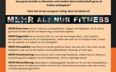 Duale/r Student/in gesucht!